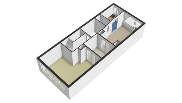 Floorplan - Noorderhavenkade 119C02, 3039 RM Rotterdam